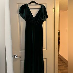 Emerald Green Bridesmaids dress
